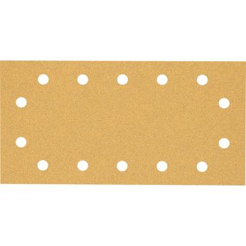 BOSCH Brusné papíry EXPERT C470 se 14 otvory pro vibrační brusky 115 × 230 mm, P60, 10 ks 2608900861