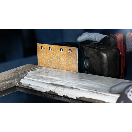 BOSCH Brusný papír EXPERT C470 s 8 otvory pro vibrační brusky 93 × 230 mm, G 100, 10 ks 2608900871