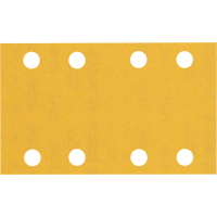 BOSCH Brusný papír EXPERT C470 s 8 otvory pro vibrační brusky 80 × 133 mm, G 240, 10 ks 2608900883