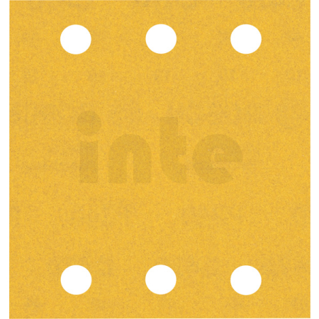 BOSCH Brusný papír EXPERT C470 se 6 otvory pro vibrační brusky 115 × 107 mm, G 240, 10 ks 2608900895