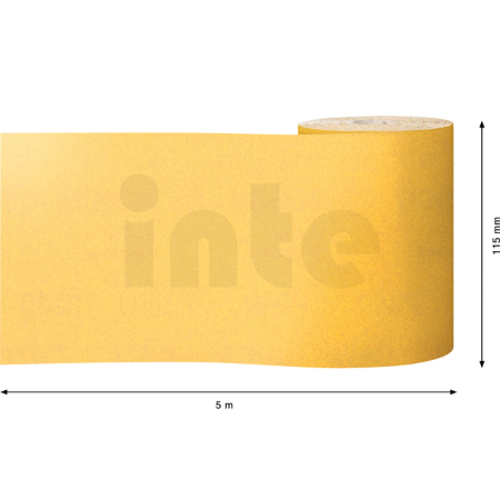 BOSCH Role brusného papíru EXPERT C470 pro ruční broušení 115 mm, 5 m, G 240 2608900901