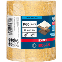BOSCH Role brusného papíru EXPERT C470 pro ruční broušení 93 mm, 5 m, G 60 2608900903