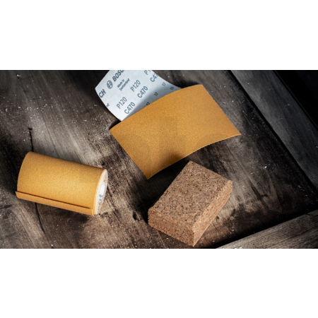 BOSCH Role brusného papíru EXPERT C470 pro ruční broušení 93 mm, 5 m, G 60 2608900903