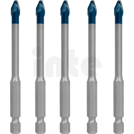BOSCH Vrtáky do střešních tašek EXPERT HEX-9 HardCeramic, 6 mm, 5 ks 2608900599