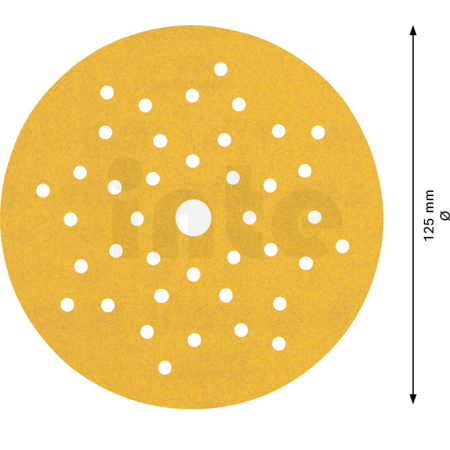 BOSCH Sada brusných papírů EXPERT C470 s více otvory pro vibrační brusky 125 mm, G 60/120/240, 6 ks 2608901101