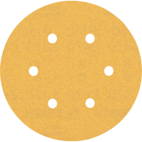 BOSCH Brusný papír EXPERT C470 s 6 otvory pro vibrační brusky 150 mm, G 150, 50 ks 2608901122