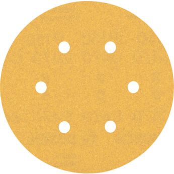 BOSCH Brusný papír EXPERT C470 s 6 otvory pro vibrační brusky 150 mm, G 150, 50 ks 2608901122