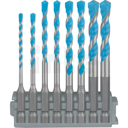 BOSCH Sada vrtáků EXPERT HEX-9 MultiConstruction 3–8 mm pro Pick & Click 2608901455