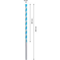 BOSCH Víceúčelový vrták EXPERT CYL-9 MultiConstruction, 8 × 200 × 250 mm 2608901484