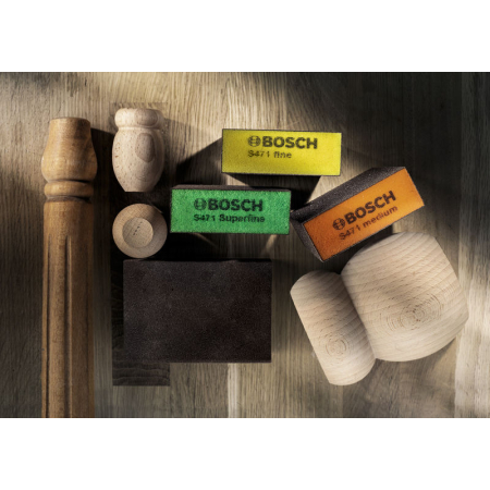 BOSCH Brusné houby EXPERT S471 Standard 97 × 69 × 26 mm, Fine, 20 ks 2608901178