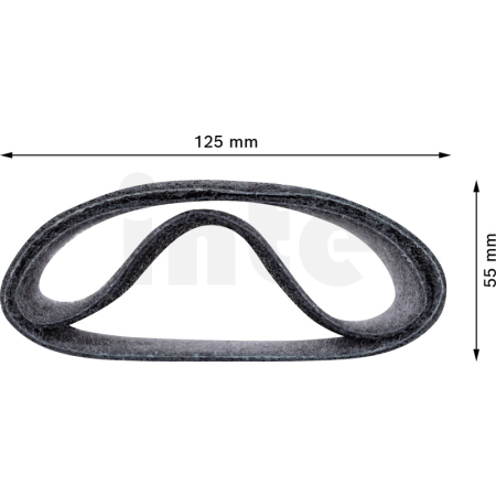 BOSCH Brusný svitek EXPERT N470 pro lešticí stroje 100 × 290 mm, 90 mm, hrubý, 10 kusů 2608901257