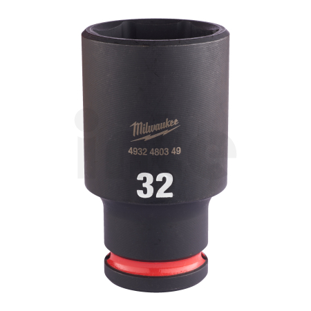 MILWAUKEE Průmyslová hlavice Shockwave 1/2" HEX 32mm prodloužená 4932480349