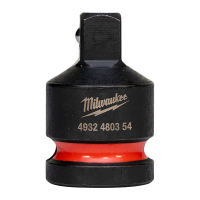 MILWAUKEE Redukce Shockwave HEX  z 1/2" čtyřhran na 3/8" 4932480354