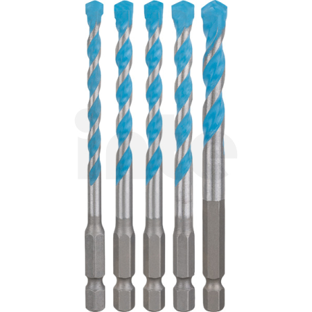BOSCH 5dílná sada vrtáků EXPERT HEX-9 MultiConstruction 5,5/6/6/7/8 mm 2608900586