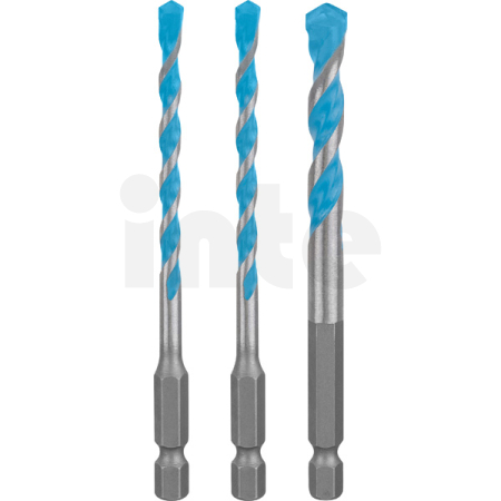 BOSCH 3dílná sada vrtáků EXPERT HEX-9 MultiConstruction 5/6/8 mm 2608900584