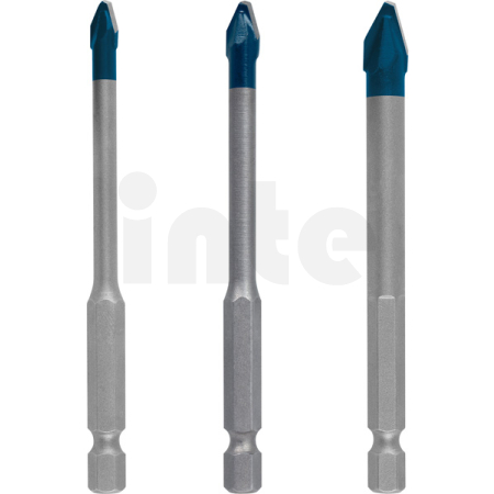 BOSCH 3dílná sada vrtáků do dlažby EXPERT HardCeramic HEX-9 5/6/8 mm 2608900595