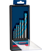 BOSCH 7dílná sada vrtáků EXPERT CYL-9 MultiConstruction 4/5/6/6/8/10/12 mm 2608900647