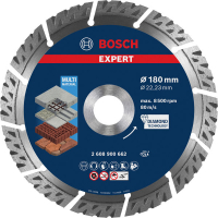BOSCH Diamantový řezný kotouč EXPERT MultiMaterial 180 × 22,23 × 2,4 × 12 mm 2608900662