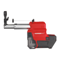 MILWAUKEE M18 FDDEXL M18™ specializované odsávání pro vrtací kladiva 26 mm SDS-Plus s mechanismem AUTOPULSE™ 4933478508