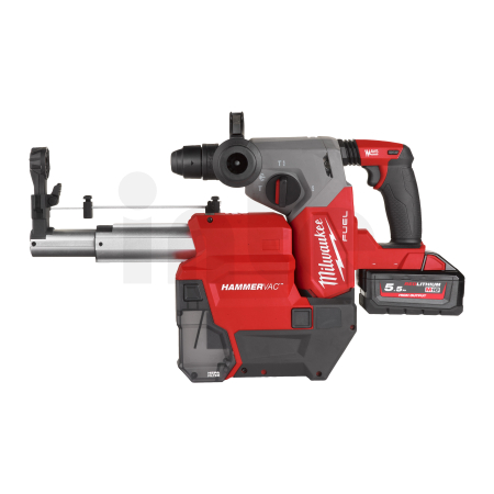 MILWAUKEE M18 FDDEXL M18™ specializované odsávání pro vrtací kladiva 26 mm SDS-Plus s mechanismem AUTOPULSE™ 4933478508