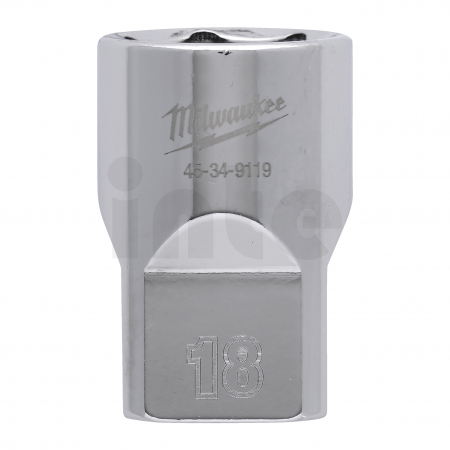 MILWAUKEE 1/2˝ nástrčný klíč - 18 mm 4932480016