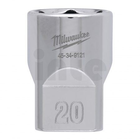 MILWAUKEE 1/2˝ nástrčný klíč - 20 mm 4932480018