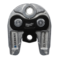 MILWAUKEE Lisovací čelisti J12-M12 Geberit 4932480879