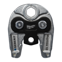 MILWAUKEE Lisovací čelisti J12-M18 GEBERIT 4932480881