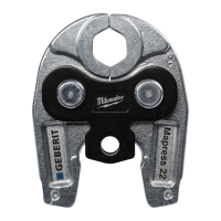 MILWAUKEE Lisovací čelisti J12-M22 GEBERIT 4932480882