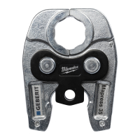 MILWAUKEE Lisovací čelisti J12-M35 GEBERIT 4932480884