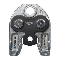 MILWAUKEE J18-M18 18MM lisovací čelist Mapress system 4932480887