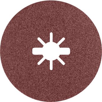 BOSCH Fíbrové brusné kotouče EXPERT R781 Prisma Ceramic X-LOCK, 115 mm, 22,23 mm, P80, 5 kusů 2608621781