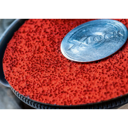 BOSCH Fíbrové brusné kotouče EXPERT R781 Prisma Ceramic X-LOCK, 115 mm, 22,23 mm, P80, 5 kusů 2608621781