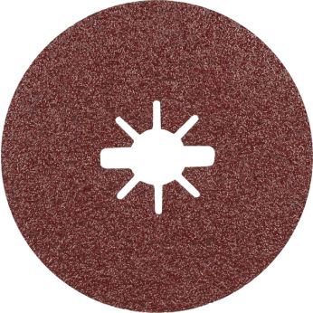 BOSCH Fíbrové brusné kotouče EXPERT R781 Prisma Ceramic X-LOCK, 125 mm, 22,23 mm, P60, 5 ks 2608621783