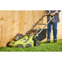 RYOBI RLM36X41HPG 36V Akumulátorová travní sekačka s Power Assist, šířka záběru 40cm (1x 5.0Ah) 5133005543