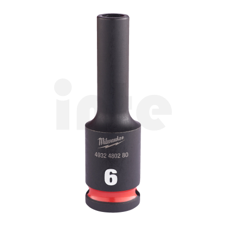 MILWAUKEE Průmyslové hlavice Shockwave 3/8" HEX 6mm dlouhé 4932480280