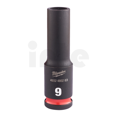 MILWAUKEE Průmyslové hlavice Shockwave 3/8" HEX 9mm dlouhé 4932480283