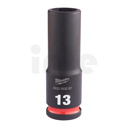 MILWAUKEE Průmyslové hlavice Shockwave 3/8" HEX 13mm dlouhé 4932480287