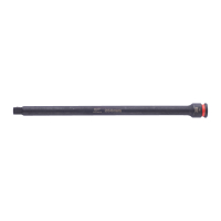 MILWAUKEE Průmyslové hlavice Shockwave 3/8" prodloužení 250mm 4932480298