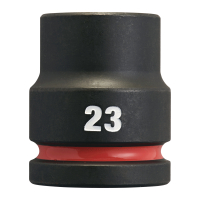 MILWAUKEE Průmyslové hlavice Shockwave 3/4" HEX 23mm krátké 4932480365