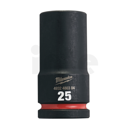 MILWAUKEE Průmyslové hlavice Shockwave 3/4" HEX 25mm dlouhé 4932480384