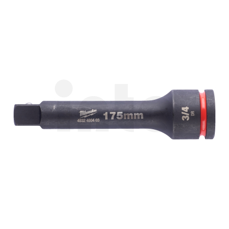 MILWAUKEE Průmyslové hlavice Shockwave 3/4" prodloužení 175mm 4058546406882