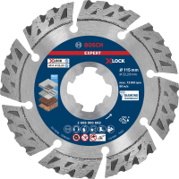 BOSCH Diamantový dělicí kotouč EXPERT MultiMaterial X-LOCK 115 × 22,23 × 2,4 × 12 mm 2608900669