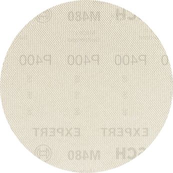 BOSCH Brusná mřížka EXPERT M480 pro vibrační brusky 125 mm, G 400 50 ks 2608900688
