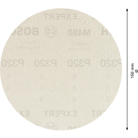 BOSCH Brusná mřížka EXPERT M480 pro vibrační brusky 150 mm, G 320 5 ks 2608900696