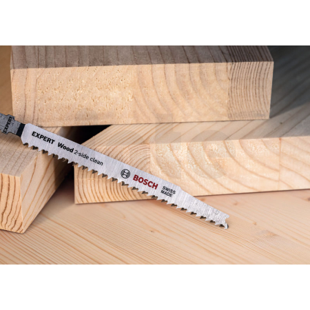 BOSCH Pilový plátek pro přímočaré pily EXPERT Wood 2-side clean T308B, 2 ks 2608901711