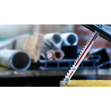 BOSCH Pilový plátek pro přímočaré pily EXPERT Multi Material T367XHM, 2 ks 2608901708