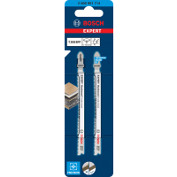 BOSCH Pilový plátek pro přímočaré pily EXPERT Hardwood 2-side clean T308BFP 2 ks 2608901714
