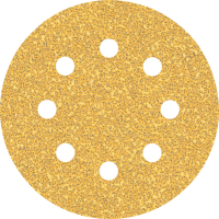 BOSCH Brusný papír EXPERT C470 s 8 otvory pro vibrační brusky 115 mm, G 40, 5 ks 2608900794