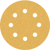 BOSCH Brusný papír EXPERT C470 s 8 otvory pro vibrační brusky 115 mm, G 60, 5 ks 2608900795
